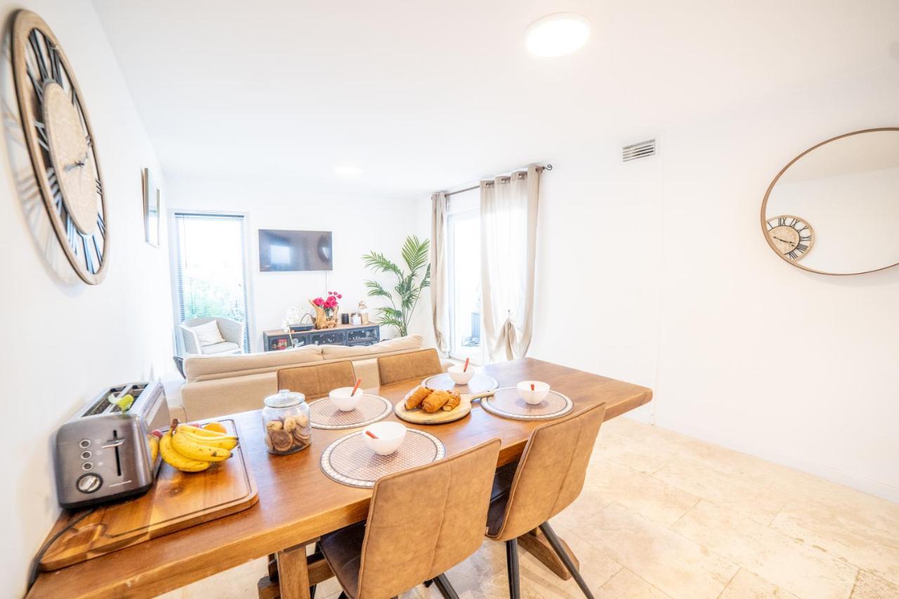 Villa Sunny Beach Clim Acces Plage Parking Famille - Topprosconciergerie ลา กร็องเดอ-ม็อต ภายนอก รูปภาพ