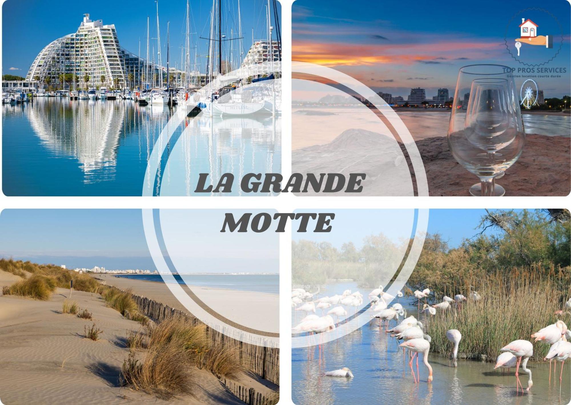 Villa Sunny Beach Clim Acces Plage Parking Famille - Topprosconciergerie ลา กร็องเดอ-ม็อต ภายนอก รูปภาพ